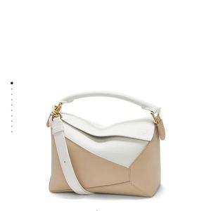 Loewe Puzzle Bag Small paper/White brand new!